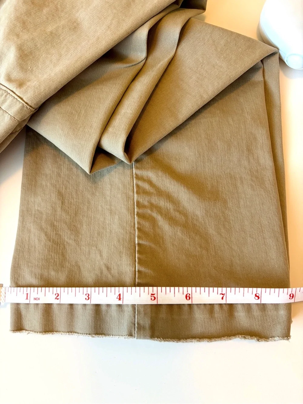 Lucky Brand Khaki Bootcut Pants Cotton Utility Cargo Size 29/8 EUC MidRise Tan